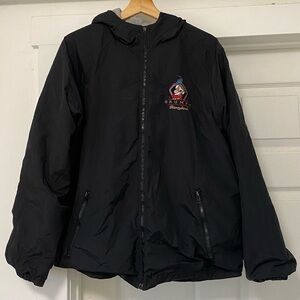 Vintage Disney Grumpy Black Hooded Jacket